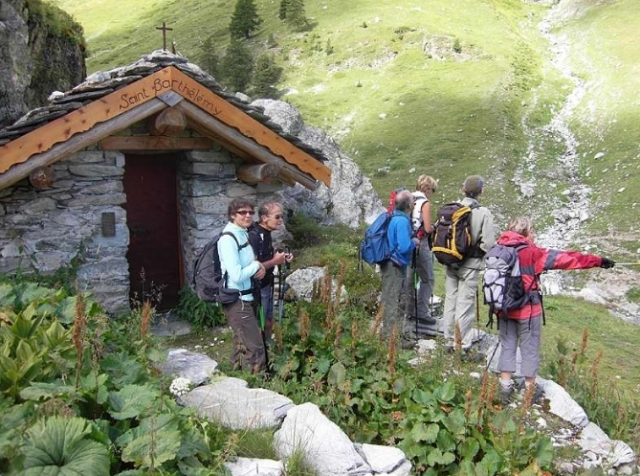 Randonnee et participants